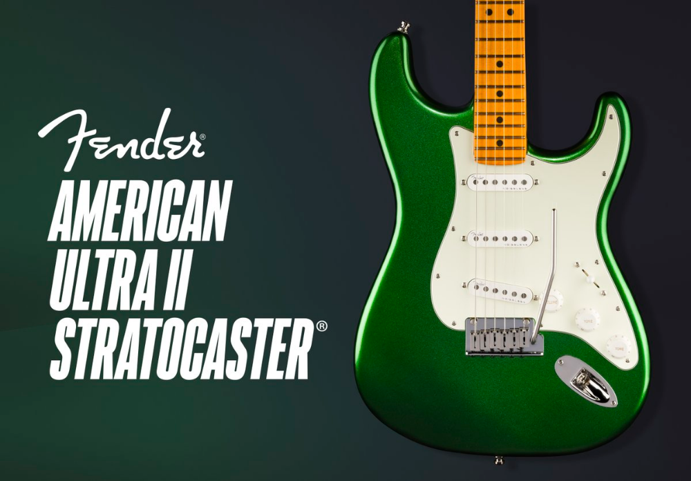 Fender Limited Edition American Ultra II Stratocaster Candy Apple Green Mooloolaba Music