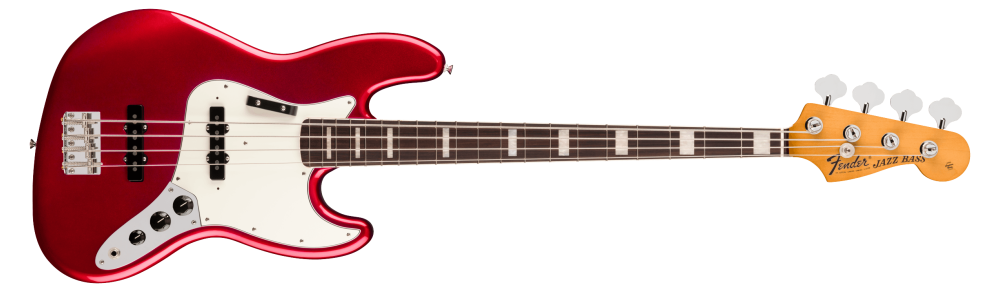 Fender Vintera III Early 70s Jazz Bass candy apple red Mooloolaba music