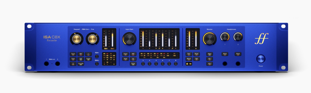 Focusrite ISA C8X audio interface-Mooloolaba Music