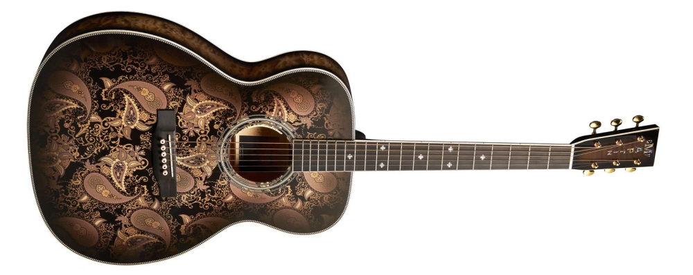 Martin Custom Shop M14 Paisley Custom Burst Mooloolaba Music