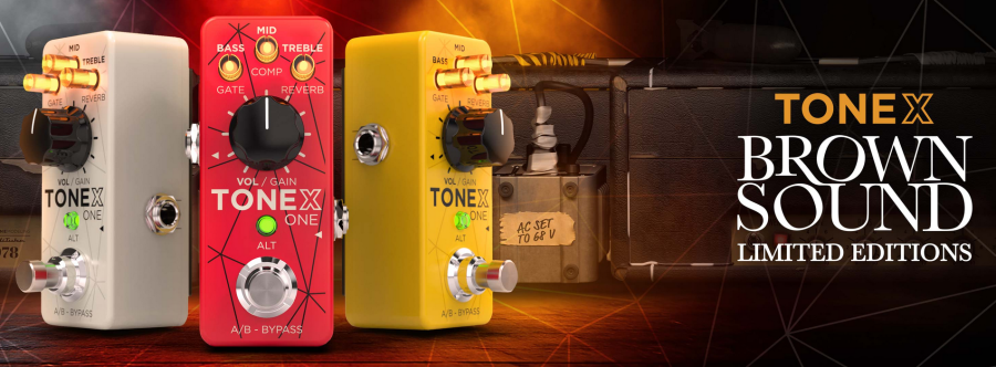 Tonex One Brown Sound LTD ED Red - Mooloolaba Music