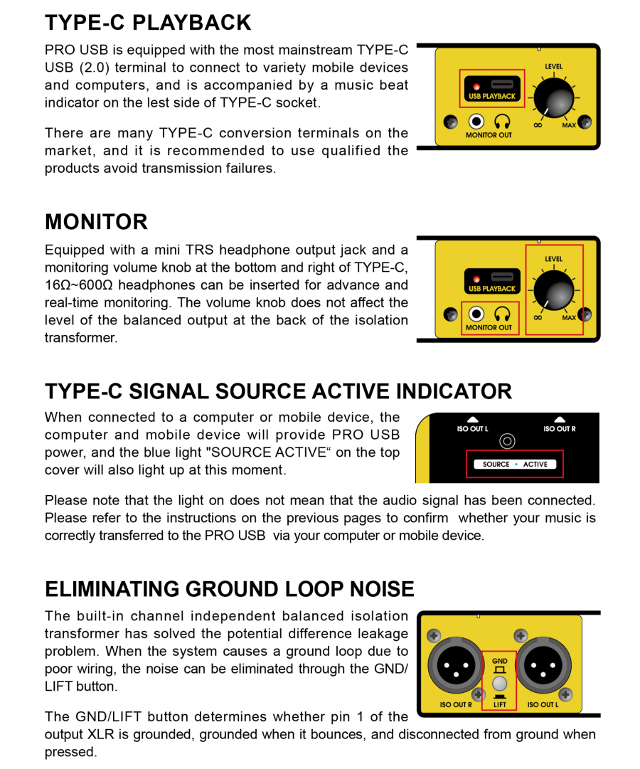 Unika Pro USB Di Box