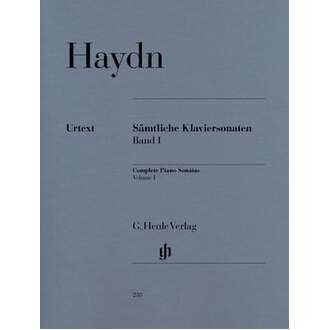 Haydn - Piano Sonatas Vol 1 Urtext