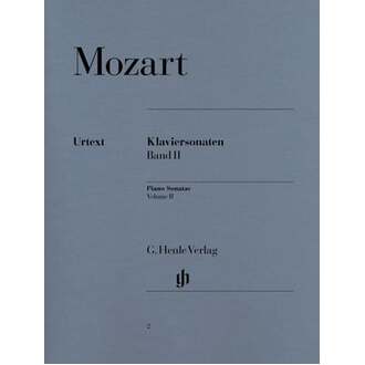 Mozart - Piano Sonatas Vol 2 Urtext