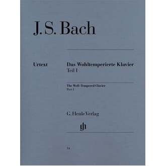 J.S. Bach Preludes And Fugues Bk 1 Urtext