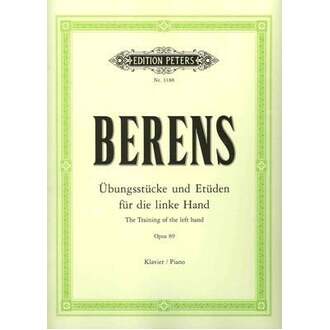 Berens - Training Of The Left Hand Op 89