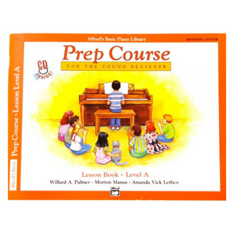 Alfred's Basic Piano Prep Course Lesson Level A Bk/Cd