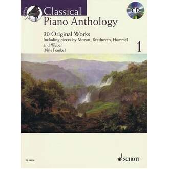 Classical Piano Anthology Vol1 Bk/CD