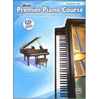 Alfred's Premier Piano Course Lesson Level 2A Bk/CD