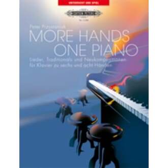 More Hands One Piano 6 Hands Bk/CD