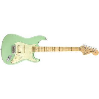 Fender American Performer Stratocaster HSS Electric Guitar MN Satin Surf Green