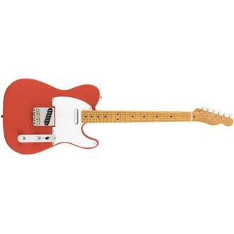 Fender Vintera '50s Telecaster, MN, Fiesta Red Electric Guitar