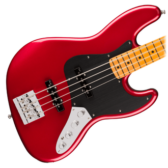 Fender American Ultra II Jazz Bass, Maple Fingerboard - Sinister Red