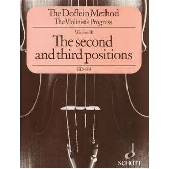 Doflein Method Vol 3 Second And Third Positions Violin