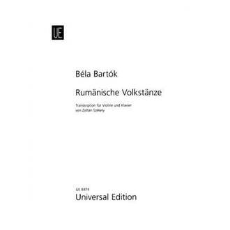 Bartok - Rumanian Folk Dances Violin/piano Arr Szekeley