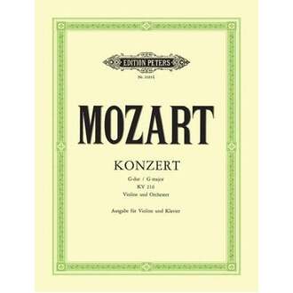 Mozart - Concerto No 3 G K 216 Violin/piano