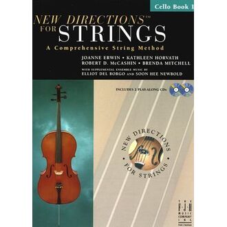 New Directions For Strings Cello Book 1 Bk/CD