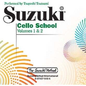 Suzuki Cello School Vol 1-2 CD