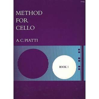 Piatti - Method For Cello Bk 1