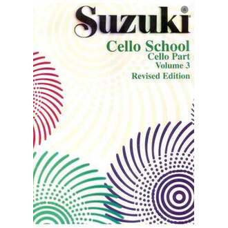 Suzuki Cello School Vol 3 Revised Edition