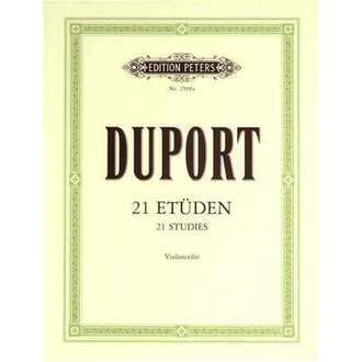 Duport - 21 Studies For Cello