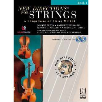 New Directions For Strings Double Bass A Position Book 1 Bk/CD
