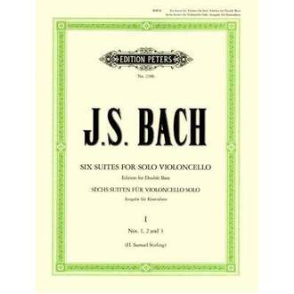 J.S. Bach - Cello Suites Nos 1-3 Arr For Double Bass
