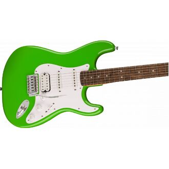Squier Sonic Stratocaster Hss, Laurel Fingerboard, White Pickguard, Lime Green