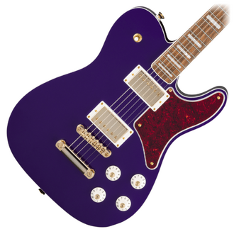 Squier Limited Edition Paranormal FSR Troublemaker Telecaster Deluxe - Purple Metallic