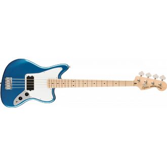 Squier Affinity Series™ Jaguar® Bass H, Maple Fingerboard, White Pickguard, Lake Placid Blue