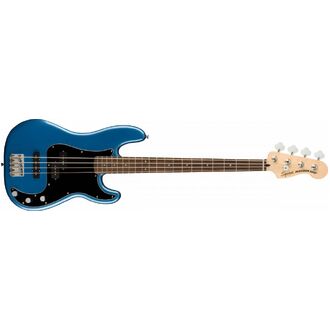 Squier Affinity Series™ Precision Bass® Pj, Laurel Fingerboard, Black Pickguard, Lake Placid Blue
