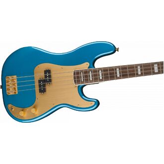 Squier 40th Anniversary Precision Bass Gold Edition Lake Placid Blue