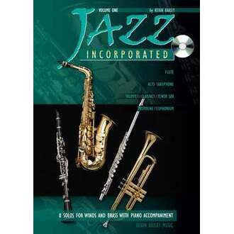Jazz Incorporated Vol 1 with CD Trumpet/Clarinet/Tenor Sax