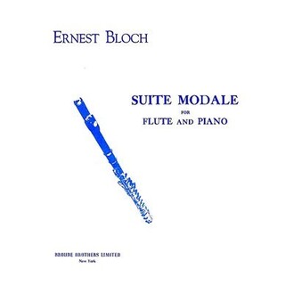 Bloch - Suite Modale Flute/Piano