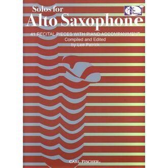 Solos For Alto Saxophone by Patrick