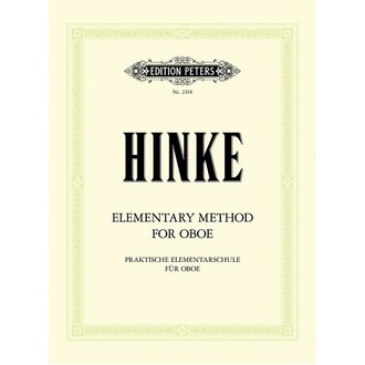 Hinke - Elementary Method For Oboe