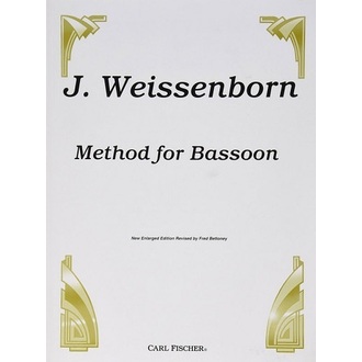 Weissenborn - Method For Bassoon Edited by Bettony