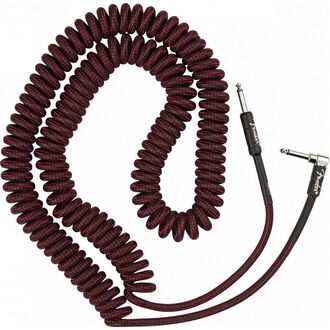 Fender Professional Coil Cable, 30', Red Tweed