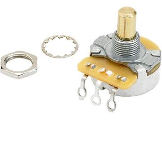 Fender Pure Vintage 250k Solid Shaft Potentiometer With Mounting Hardware
