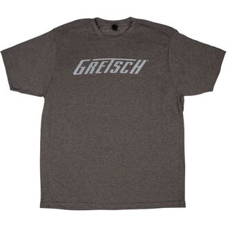 Gretsch Logo T-Shirt, Heather Gray, Large