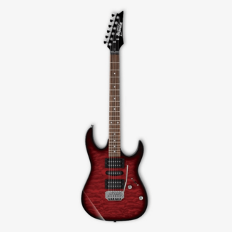 Ibanez RX70QA Electric Guitar Transparent Red Burst 