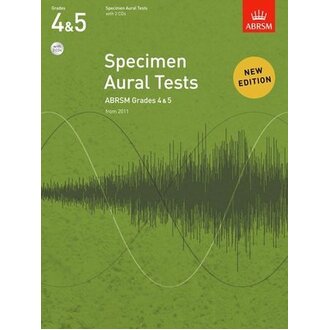 ABRSM Specimen Aural Tests Grade 4-5 Bk/CDs
