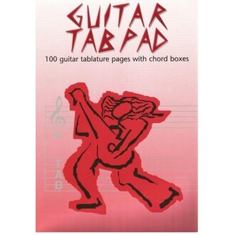 Guitar Tab Pad (with Chord Boxes)