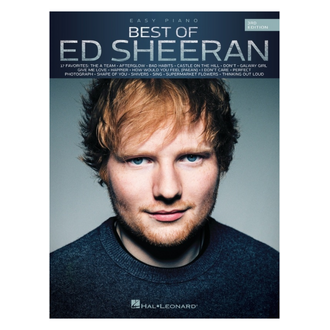 Hal Leonard Best Of Ed Sheeran - 3Rd Edition Easy Piano