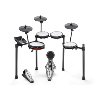 Alesis NitroMax 8PC Electronic Drum Kit - With Mesh Heads and Bluetooth