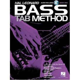 Hal Leonard Bass Tab Method Bk/Online Audio