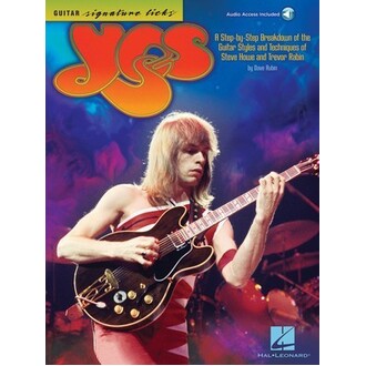 Yes Guitar Signature Licks Bk/Online Audio