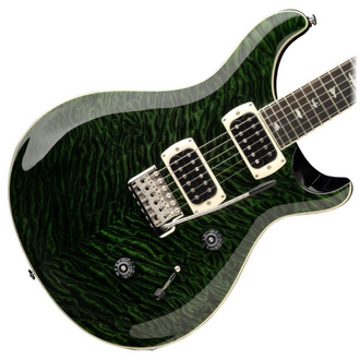PRS SE Custom 24 Quilt Top Guitar - Teal Black
