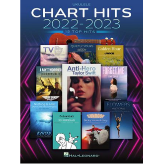 Hal Leonard Chart Hits of 2022-2023 For Ukulele