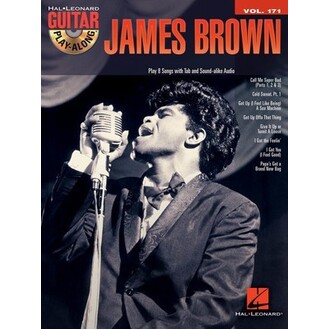 James Brown Guitar Play-Along Vol 171 Bk/CD
